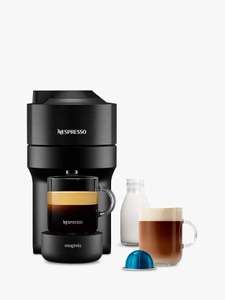 Nespresso Vertuo Pop Coffee Pod Machine by Magimix, Liquorice Black + 3 Year Warranty + Free Click & Collect £49.99 @ John Lewis
