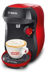 Tassimo by Bosch Happy Pod Coffee Machine - Red - Free C&C