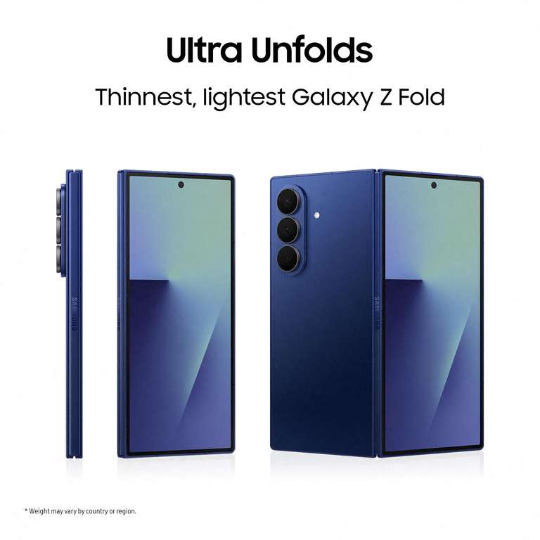 Camera Storage Shadowing Samsung Galaxy Z Fold7 AI Phone | 200MP Camera, 1TB Storage, 12GB ...