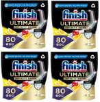 320 (4 x 80) Finish Ultimate Infinity Shine Dishwasher Tablets - £31.99 / 400 (4 x 100) - £38.08 - W/Code Via App | Official Brand Outlet