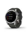 Fenix 7 Multisport GPS Watch - Silver with Graphite Band - £479 With Free Collection @ Very