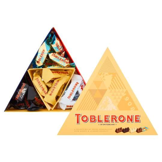 Toblerone Chocolate Assortment 200G Gift Box - £2.50 (Clubcard Price) @ Tesco