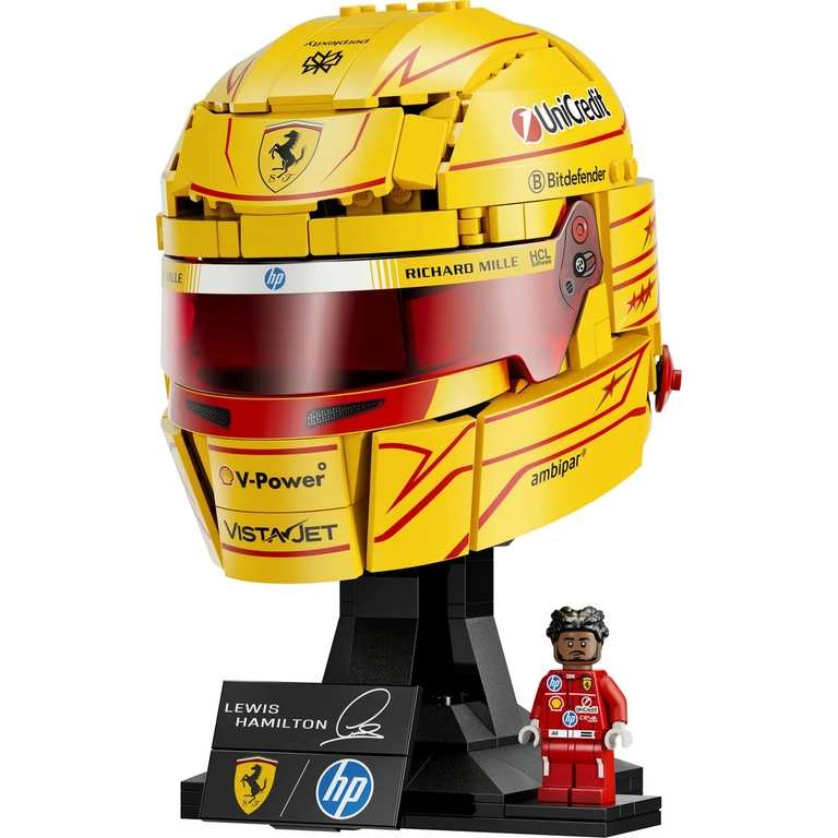 LEGO Editions Formula 1 43022 Scuderia Ferrari HP Lewis Hamilton Helmet