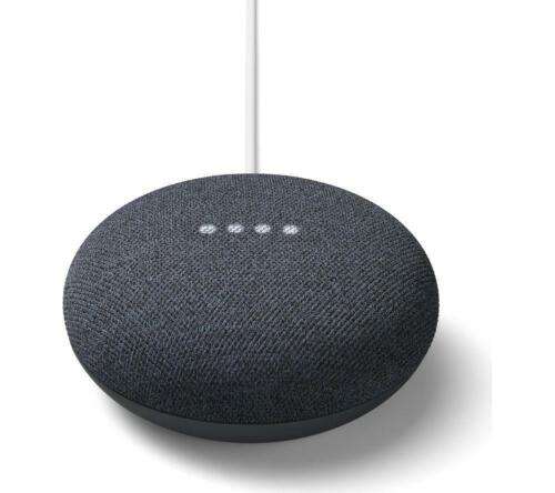 Google Home Mini Assistant Smart Speaker - Charcoal - US Spec with adapter £19.95 @ eBay / red-rock-uk