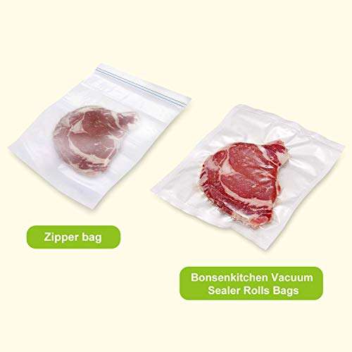 Bonsenkitchen Vacuum Food Sealer Rolls Bags - £12.99 / £12.34 S&S sold by Mrbon EU FB Amazon