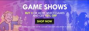 Buy 2 or more select games and get 10% off up to £3 e.g. Resident Evil 4 + Uncharted Legacy (Steam)