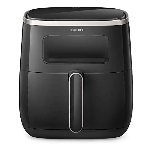 Philips Airfryer 3000 Series XL, 5.6 L, See-through window, 14-in-1 Cooking Functions, 90%* Less fat with RapidAir Technology