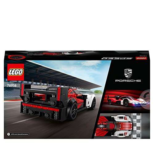 LEGO Speed Champions Porsche 963 Car with Driver Minifigure 76916 car kit