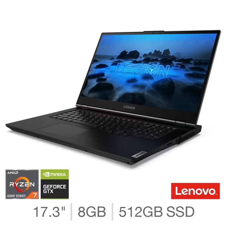 Lenovo Legion 5 17.3" Gaming Laptop - AMD Ryzen 7, 8GB RAM, 512GB SSD, GTX 1660 Ti - £499.98 Delivered (From 6 March) Members Only @ Costco
