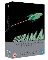 Futurama Season 1-8 DVD Boxset (Used) £20 Click and Collect @ CeX