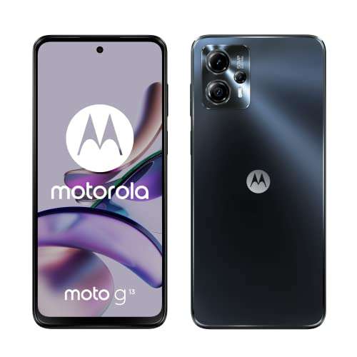 Motorola Moto 128GB, 4G (g13 6.5 Inch 90 Hz HD+ Display, 50 MP Quad Pixel Camera, Dolby Atmos Stereo Speakers