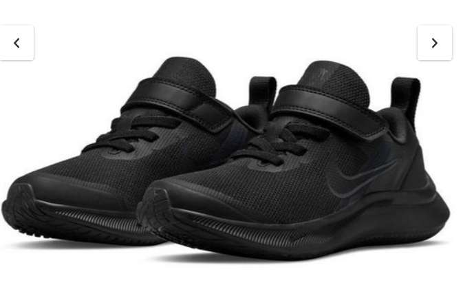 Nike Star Runner 3 Childrens Trainer - Black/Grey Size 10 Only £14 + £3 C&C