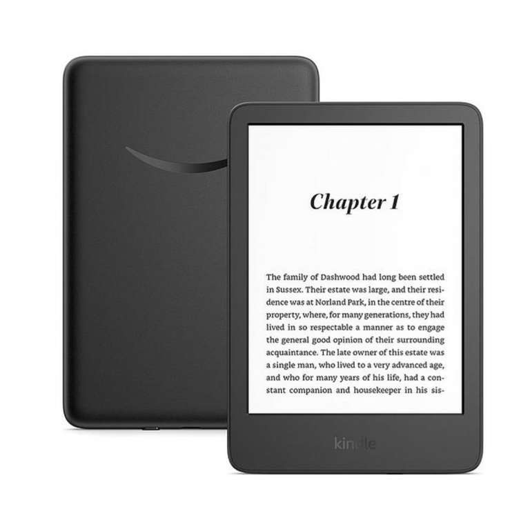 Amazon Kindle (11th Generation) eReader, 6” High Resolution Illuminated Touch Screen, 16GB (With Ads) - £74.99