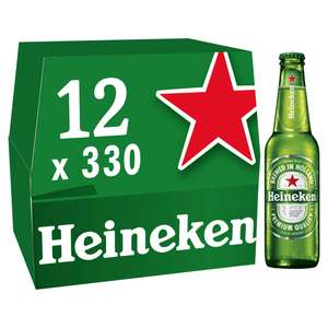 Heineken £6 for 12x330ml @ Sainsbury's Apsley