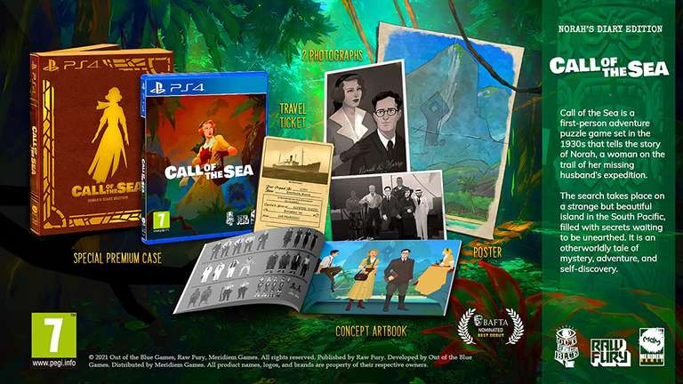 Call of the Sea - Norah's Diary Edition PS5 - £13.95 With Code @ Rarewaves