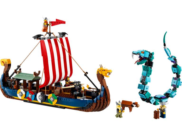 Lego 31132 Viking Ship Creator 3in1 - Starlings Toys - £50 (Bury St Edmunds)