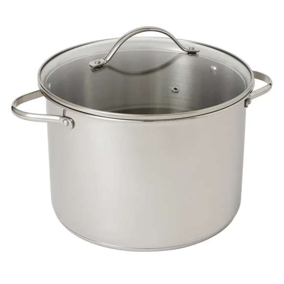 28cm Stainless steel Stockpot - £10 + Free Click & Collect - @ Dunelm