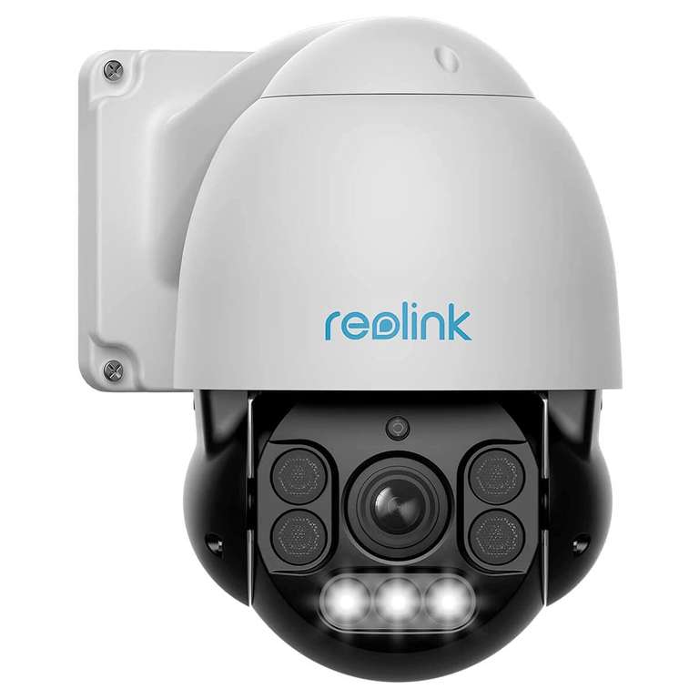 Reolink 4K PTZ PoE Outdoor Home Security with Spotlights / Two-Way Audio / 3840x2160 Resolution - £179.99 @ ReolinkEU / Amazon