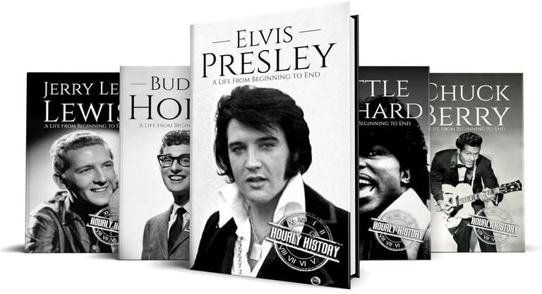 Rock and Roll Biographies: Elvis Presley, Buddy Holly, Little Richard,  Jerry Lee Lewis, Chuck Berry Kindle Edition