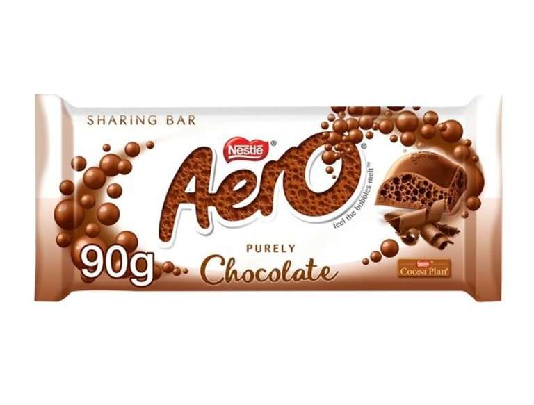Aero Chocolate Bar 90g - 30p Instore @ Tesco (Northamptonshire)