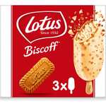 Lotus Biscoff Ice Cream 3x90ml Milk/White £2.35 @ Waitrose and Partners