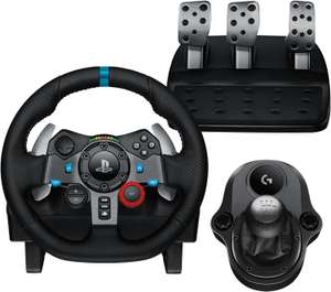 Logitech G920/G29 Racing Wheel (Xbox or Playstation) with Logitech Driving Force Shifter (free C&C)