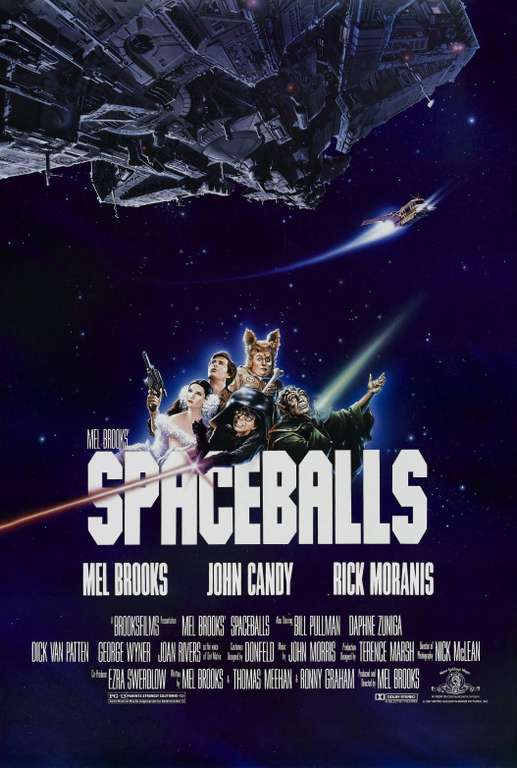 Spaceballs HD £3.99 to buy Amazon Video