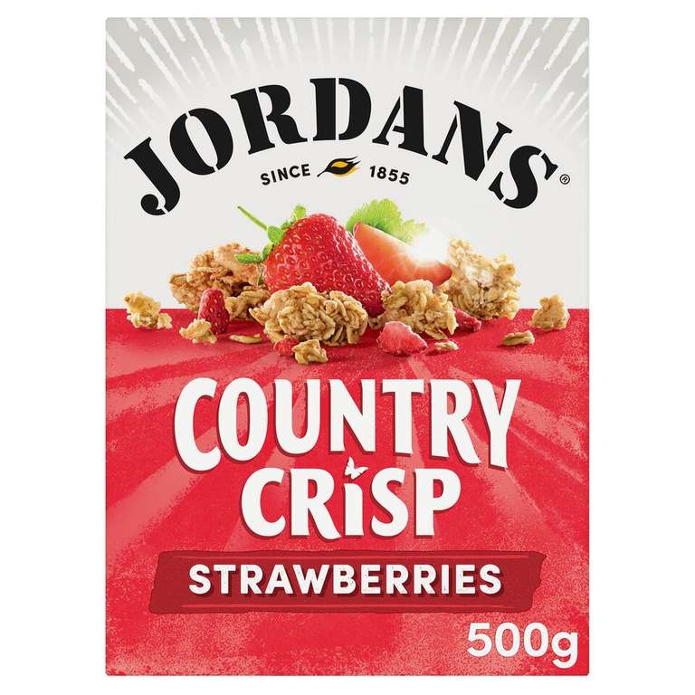 Jordans Country Crisp Strawberry Cereal 500G Clubcard Price