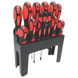Forge Steel Mixed Screwdriver Set 13 Pieces - Free C&C