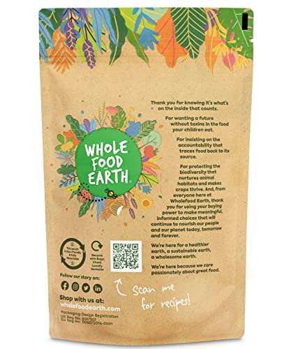 Wholefood Earth Organic Macadamia Nuts 1 kg Raw