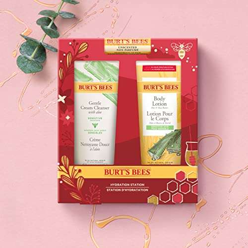 Burt’s Bees Giftset, Lip Balm, Body Lotion and Gentle Face Cleanser, Hydration Station £9.31 at Amazon