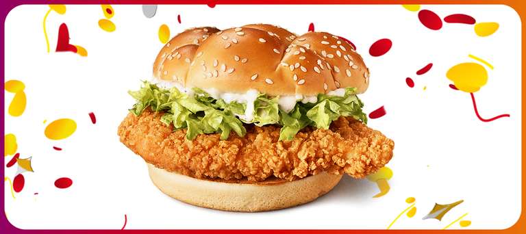 McDonald’s Monday 05/06 - McCrispy £2.49 / Cheesy Bacon Flatbread £1.19 via App @ McDonald’s