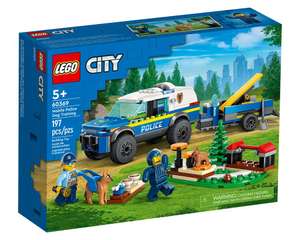 LEGO City 60369 Mobile Police Dog Training Set with Toy Car £13.99 Click & Collect @ Smyths Toys