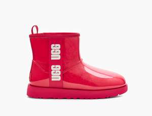 Classic Clear Mini Boot Hibiscus Pink - £60.99 + £2.50 delivery @ UGG