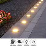 Torchtree 2023 Upgraded Solar Lights Outdoor Garden, 8 Pack with voucher - Sold by AIXIN UPWARD TECHNOLOGY FBA