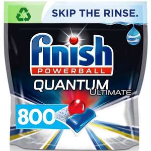 Finish Powerball Quantum Ultimate Dishwasher Tablets - 8 x 100 (800 Total) w/ code - sold by official_brand_outlet