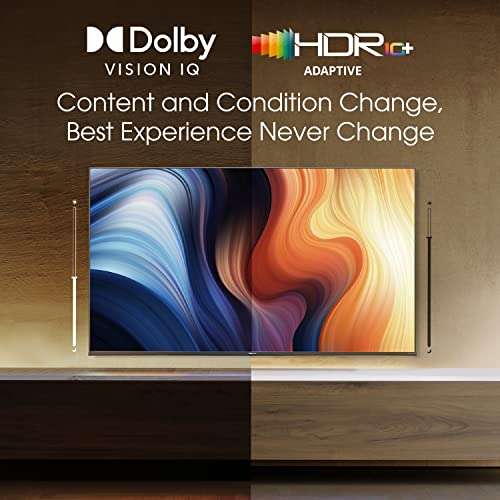 Hisense 55U7HQTUK 55" 600-nit 4K HDR10+ and 120Hz Dolby Vision IQ ULED Smart TV - £529 Dispatches from Amazon Sold by Crampton And Moore