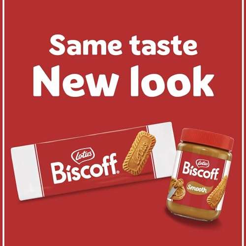 Lotus Biscoff - Sweet Spread Topping - Caramelised biscuit flavor - Vegan - 1L (£6.87 with S&S)