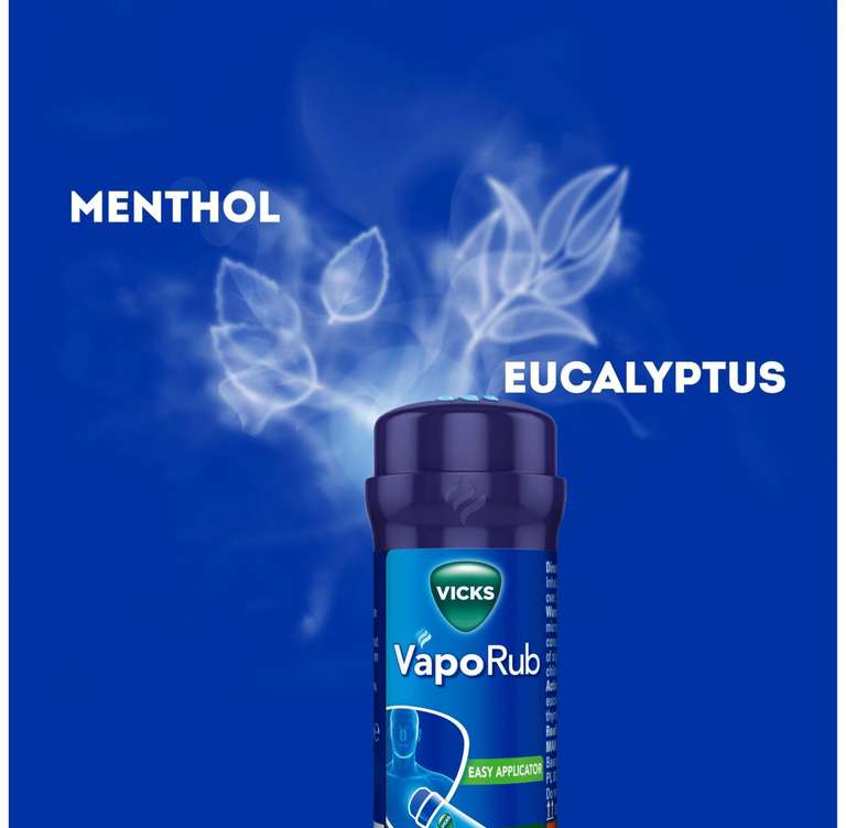 Vicks VapoRub's with Easy Application, Twist and Apply On Chest for 4 ...