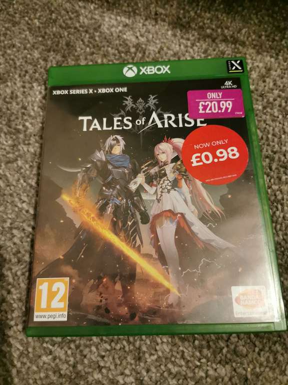 Tales of arise xbox one (Hanley)