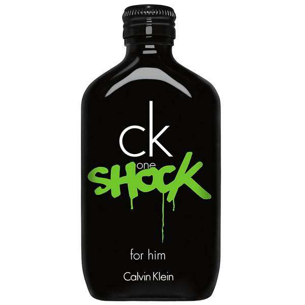 CK shock Mens 100 ml edt fragrance free next day delivery w/code