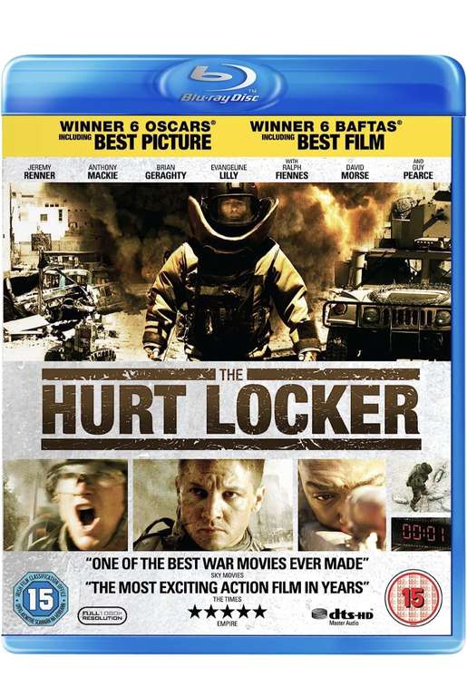 The Hurt Locker Blu-ray (Used) - 50p with free click and collect @ CeX