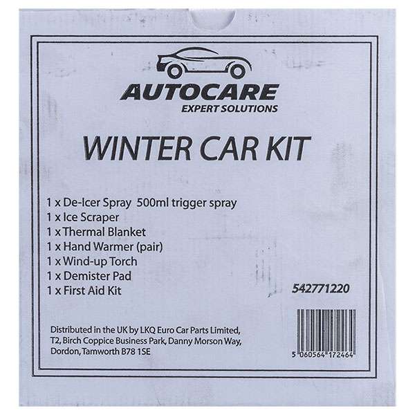 TRIPLE QX Autocare Winter Car Kit Free Click & Collect