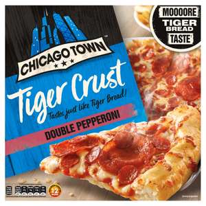 Chicago Town Tiger Crust Double Pepperoni 320g