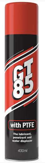 GT-85 multi Purpose PTFE Spray, Bike Lubricant 400ml - instore (Walsall)