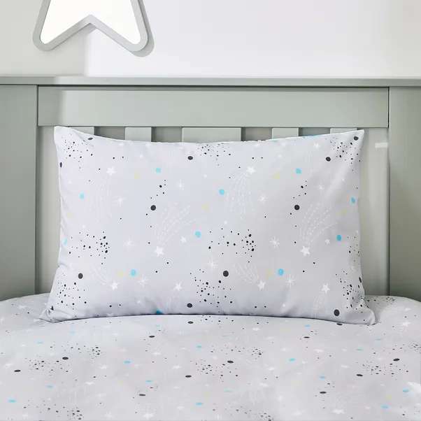 Space Rockets Duvet Cover and Pillowcase Set (Single) - Reduced + Free Click & Collect