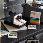 LEGO Ideas Polaroid OneStep SX-70 Camera Set, Authentic Details, Photography 21345 - load & eject photos, working viewfinder - with voucher