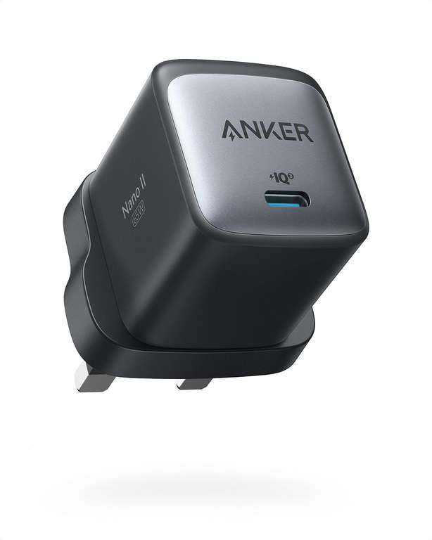 USB C Plug, Anker Nano II 65W GaN II PPS Compact Fast Charger, Adapter - Sold by AnkerDirect UK / FBA