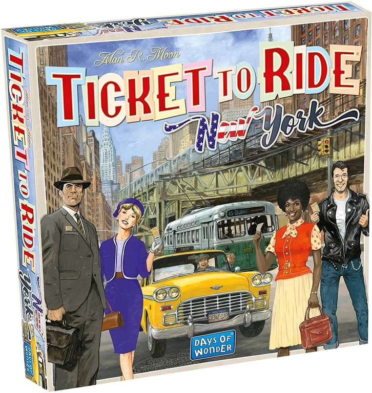 Ticket To Ride: New York Board Game - £11.24 Delivered With Code @ Bargain Max