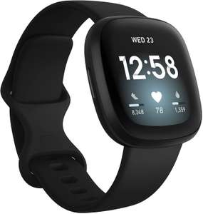 Reduced further Fitbit Versa 3 Health & Fitness Smartwatch with 6-months Premium Membership Included £119 Amazon Prime Exclusive